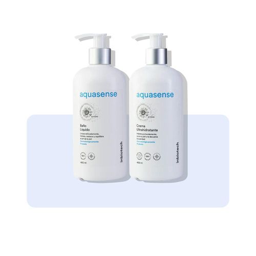 Kit de Hidratación Profunda Aquasense Jabón x 400Ml + Crema x 400Ml