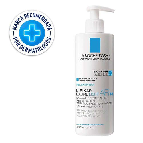 La Roche Posay Lipikar Baume Light AP+M Crema Ligera x 400 Ml