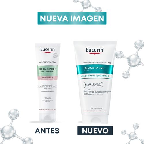 Eucerin DermoPure Gel Limpiador Post Imperfecciones x 150 ml