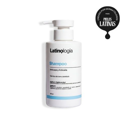 Latinología Shampoo Anticaída y Anticaspa x 250 Ml