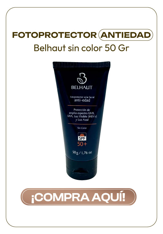 Belhaut protector solar PF50+ sin color